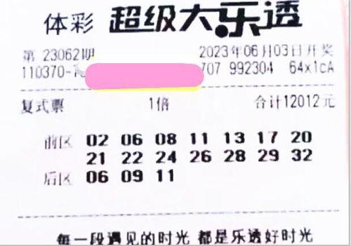 大乐透开奖结果购买,幸运号码助你一臂之力