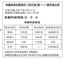 排列3 开奖结果,数字组合揭示幸运之谜